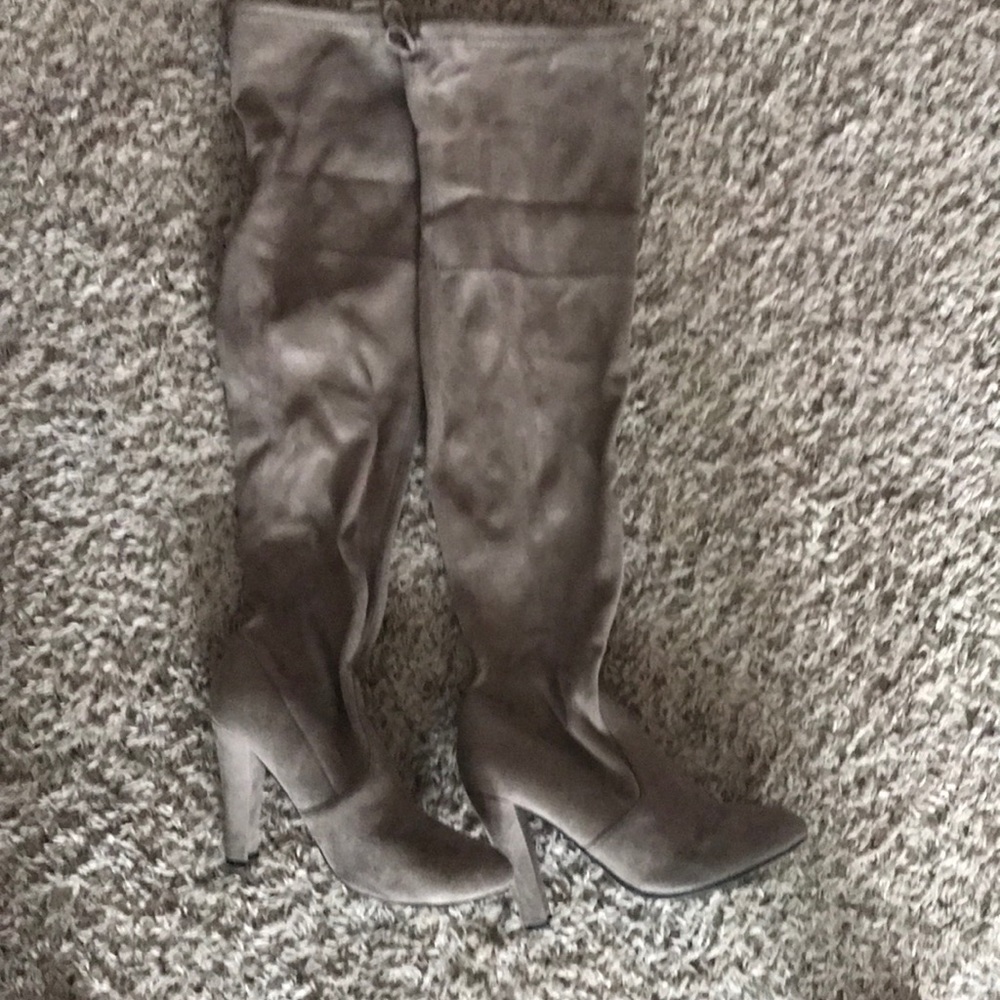 Over the knee boot